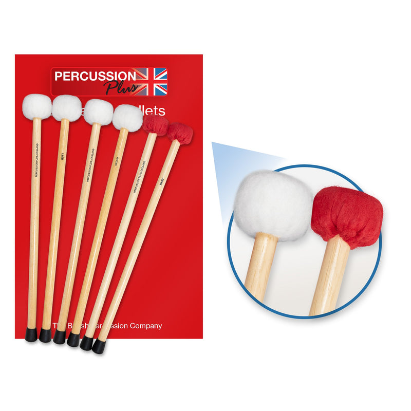 Percussion Plus PP0725 Timpani Mallets Selection