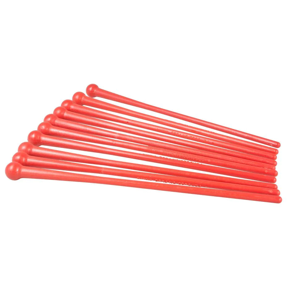Percussion Plus PP38425 hard plastic one piece beaters - box of 25 beaters