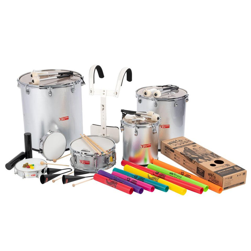 Percussion Plus Street Samba Pack for 10 players
