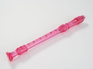 Percussion Plus Descant Recorder C-Thru Pink