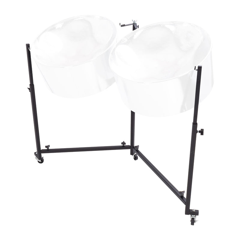 Percussion Plus Import Series double steel pan stand