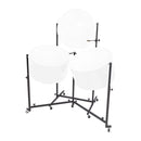 Percussion Plus Import Series triple cello steel pan stand