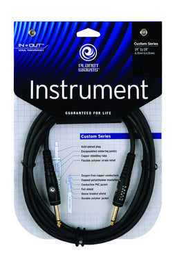 Planet Waves PW-G-10 Custom Guitar Lead 10ft