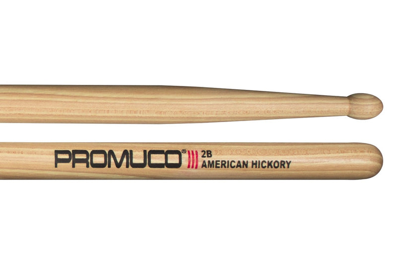 Promuco American Hickory Drumsticks (Pair) - Size 2B