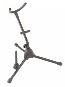 Stagg Alto/Tenor Sax Stand with Clarinet/Flute Peg