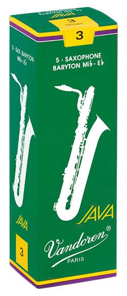 Vandoren JAVA - Baritone Sax Reeds - Box of 5