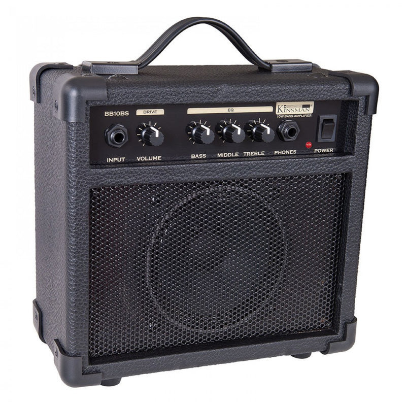 Kinsman 10 Watt Practice Bass Guitar Amplifier