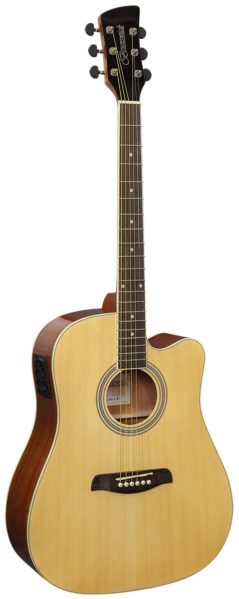 Brunswick BD200CE Electro-Acoustic Guitar, Natural