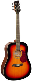 Brunswick BD200 Dreadnought Acoustic Guitar, Sunburst