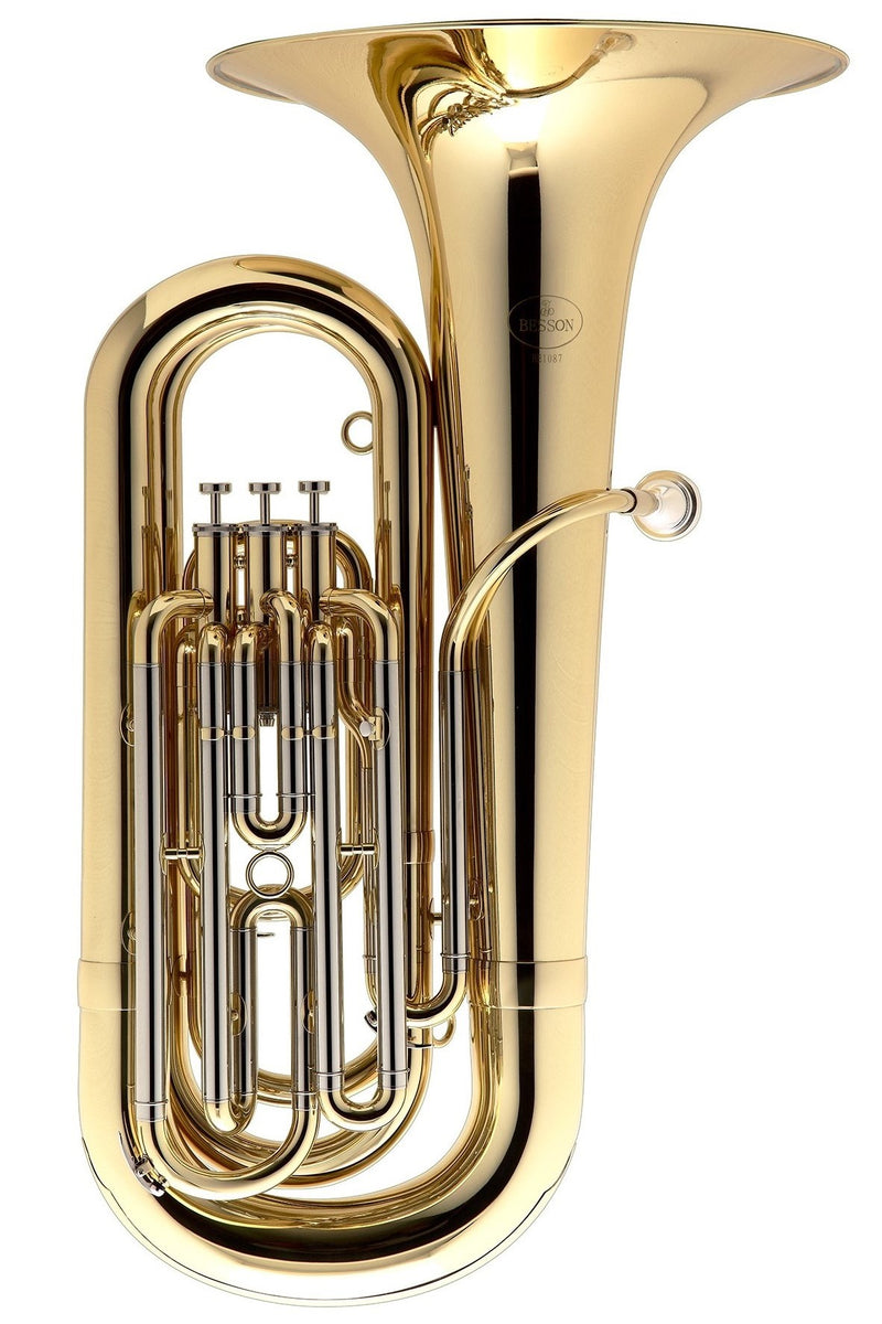 Besson BE187 Prodige 3 Valve Bb Tuba - Lacquer