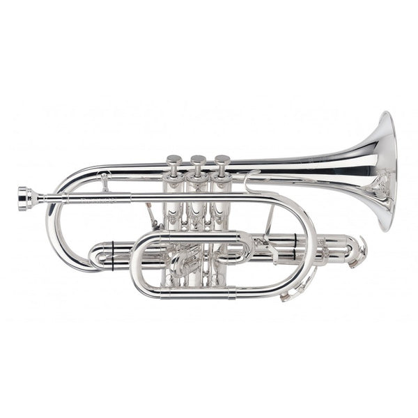 Besson BE928GT Sovereign Cornet Silver Plate