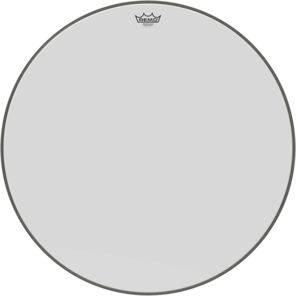 Remo Ambassador Smooth White 26" Bass Drum Head