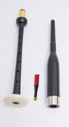 Frazer Warnock Standard practice chanter with nickel ferrule and imitation ivory sole.