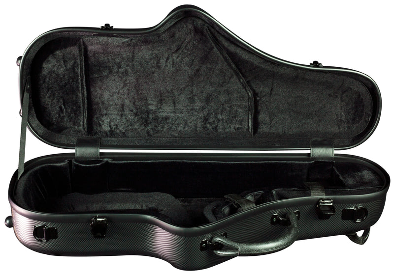 Champion Polycarbonate Alto Sax Case - Black