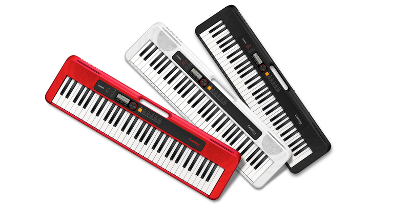 Casio CT-S200RD Portable Keyboard, Red