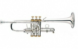 Stomvi Elite D/Eb Trumpet – Model #5510 - Silver Plate