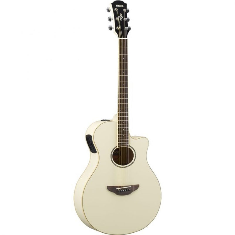 Yamaha APX600 Electro-Acoustic Guitar, Vintage White