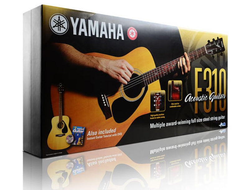 Yamaha F310 Acoustic Guitar Basic Package