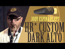 JodyJazz HR* * CUSTOM DARK Alto Sax Mouthpiece - 7