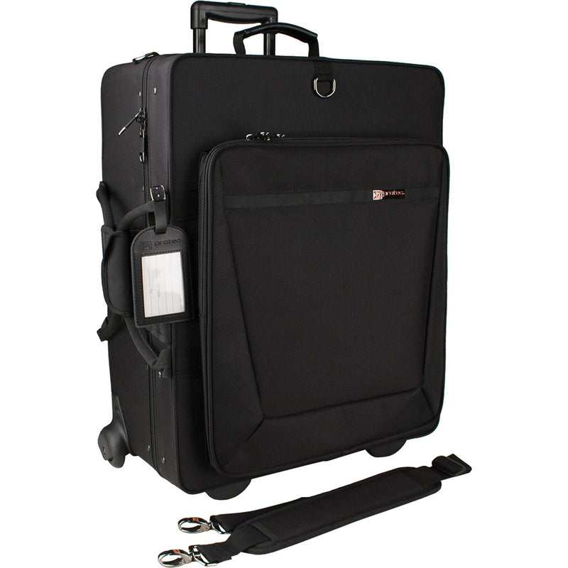 Protec IP301QWL Quad Horn IPAC Case with Wheels