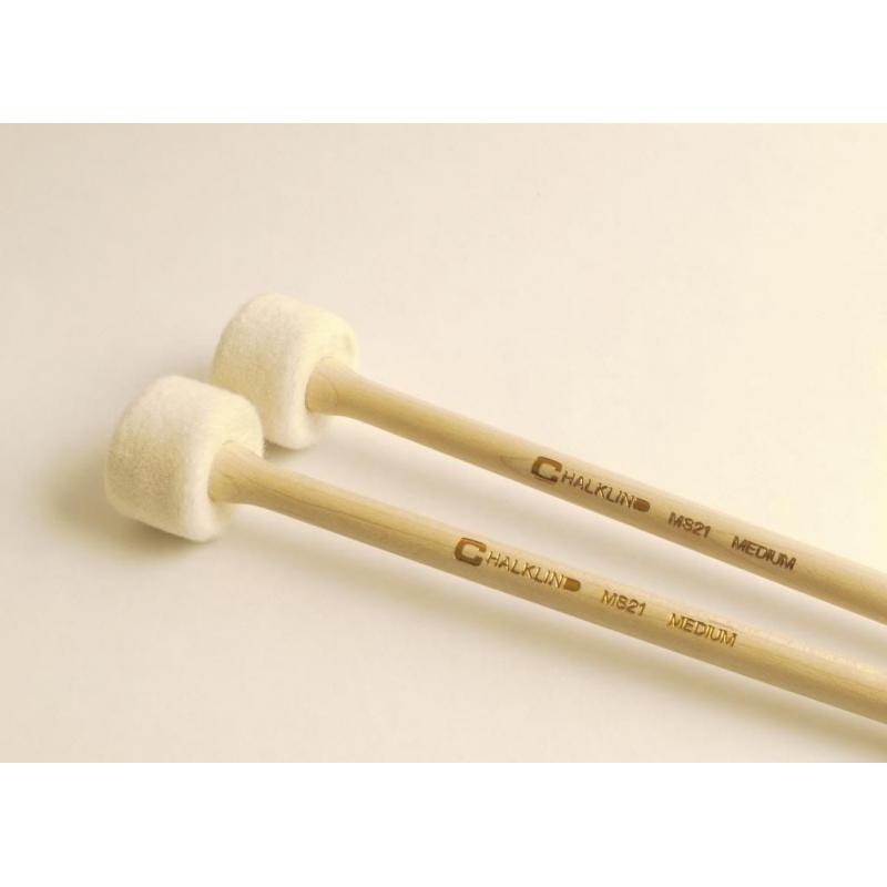 Chalklin MS21 Symphonic Timpani Mallets Solid Felt Medium