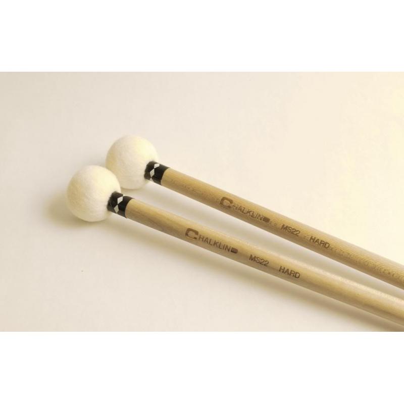 Chalklin MS22 Symphonic Timpani Mallets Sewn Felt Hard