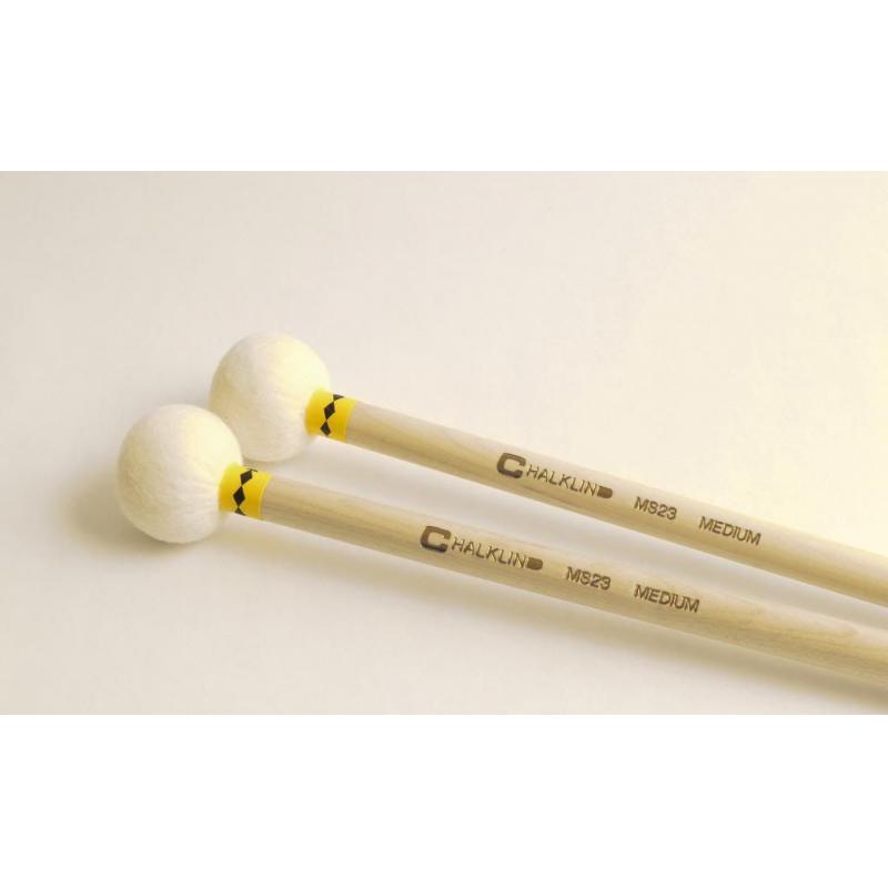 Chalklin MS23 Symphonic Timpani Mallets Sewn Felt Medium