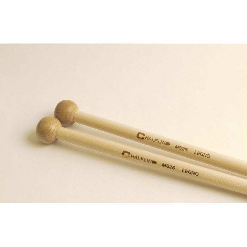 Chalklin MS25 Symphonic Timpani Mallets Maple Wood Ball 'Legno'