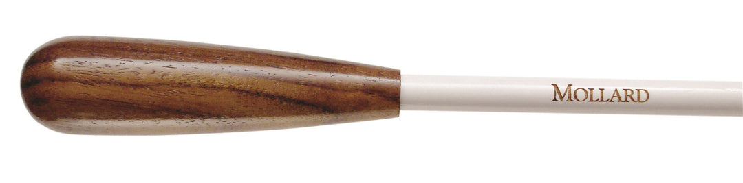 Mollard P Series 12" Baton - Pao Ferro Handle, White Shaft