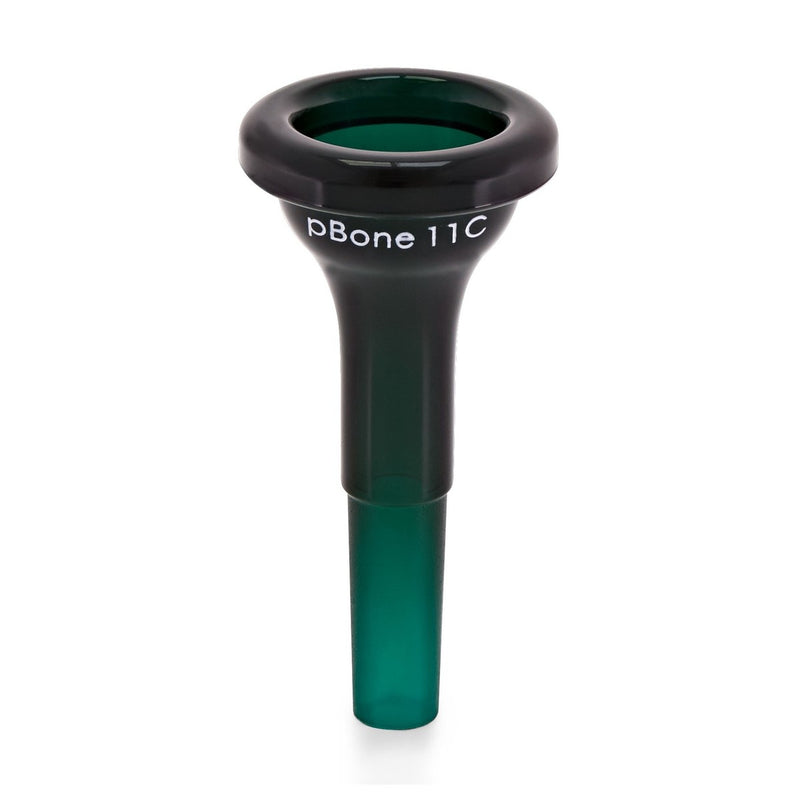 pBone Plastic Mouthpiece 11C (Small Bore) (Green)