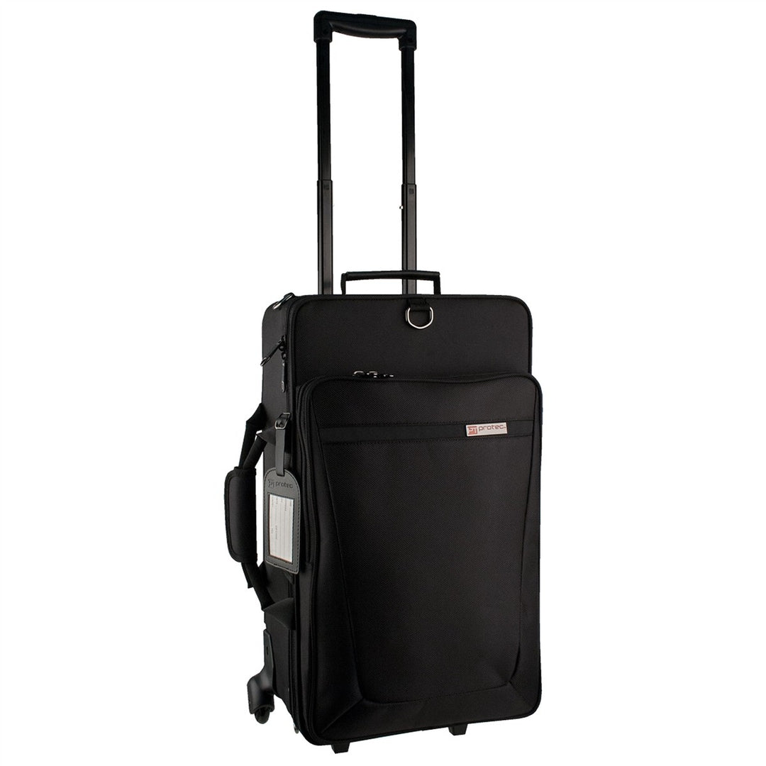 Protec PB301VAX Trumpet/Auxiliary Combo PRO PAC Case with Wheels
