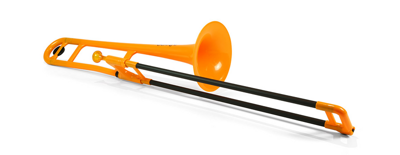 pBone Plastic Tenor Trombone - Orange