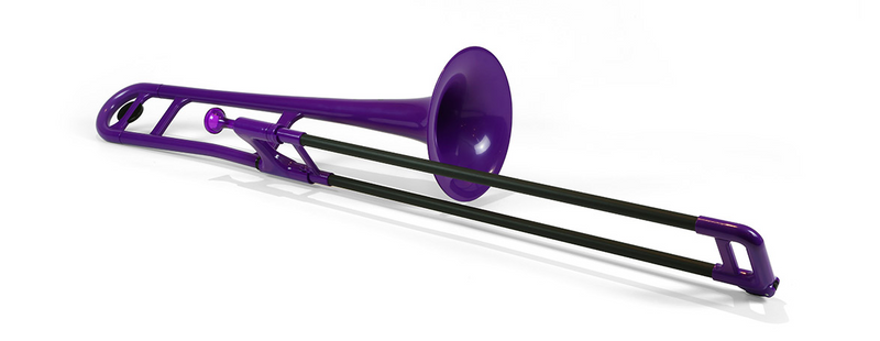 pBone Plastic Tenor Trombone - Purple