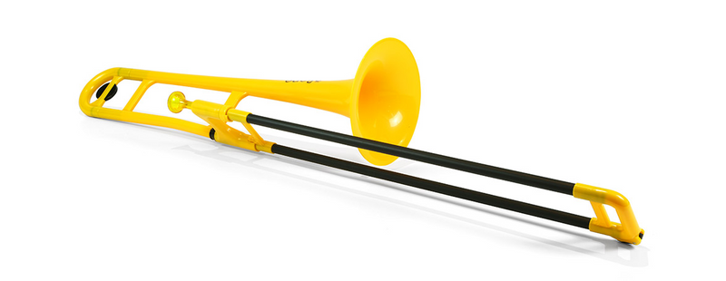pBone Plastic Tenor Trombone - Yellow