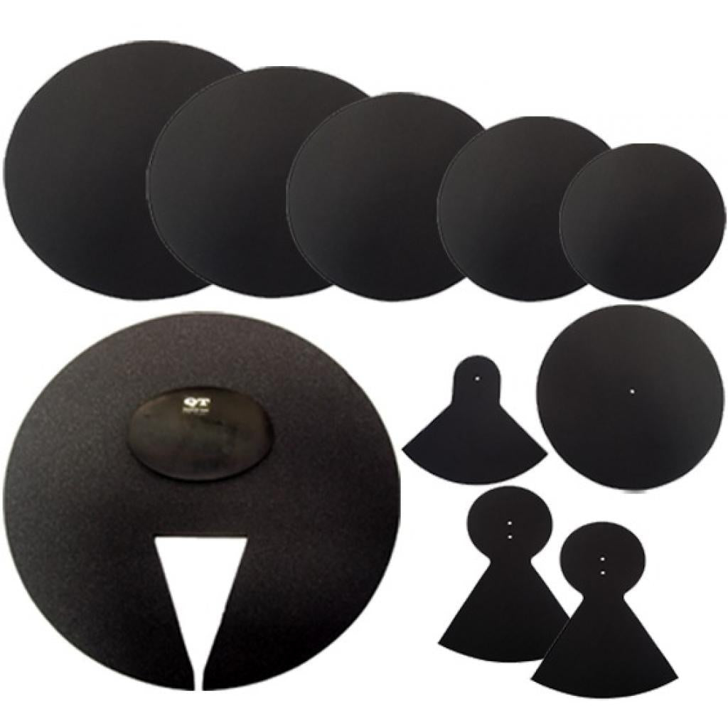 QT Silencer Pad Set 20″ or 22" Fusion - Full Set Of Drum & Cymbal Pads