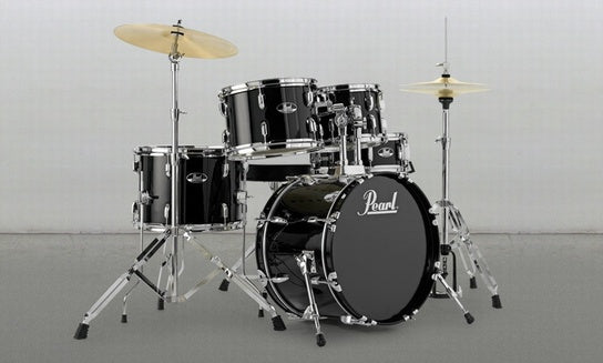 Pearl Roadshow RS525SC/C 5 Piece American Fusion Drum Kit, with Sabian Cymbals