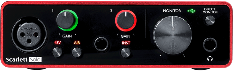 Focusrite Scarlett Solo (3rd Gen)