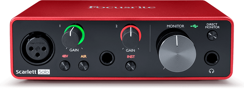 Focusrite Scarlett Solo (3rd Gen)