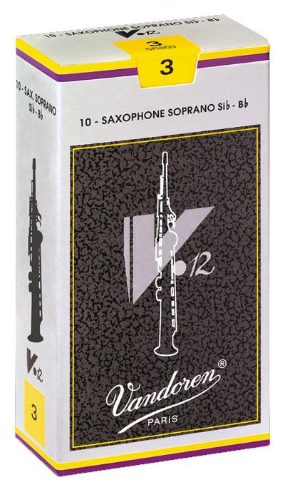 Vandoren V12 - Soprano Sax Reeds - Box of 10