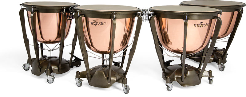 Majestic Symphonic Polished Copper Deep Cambered Timpani