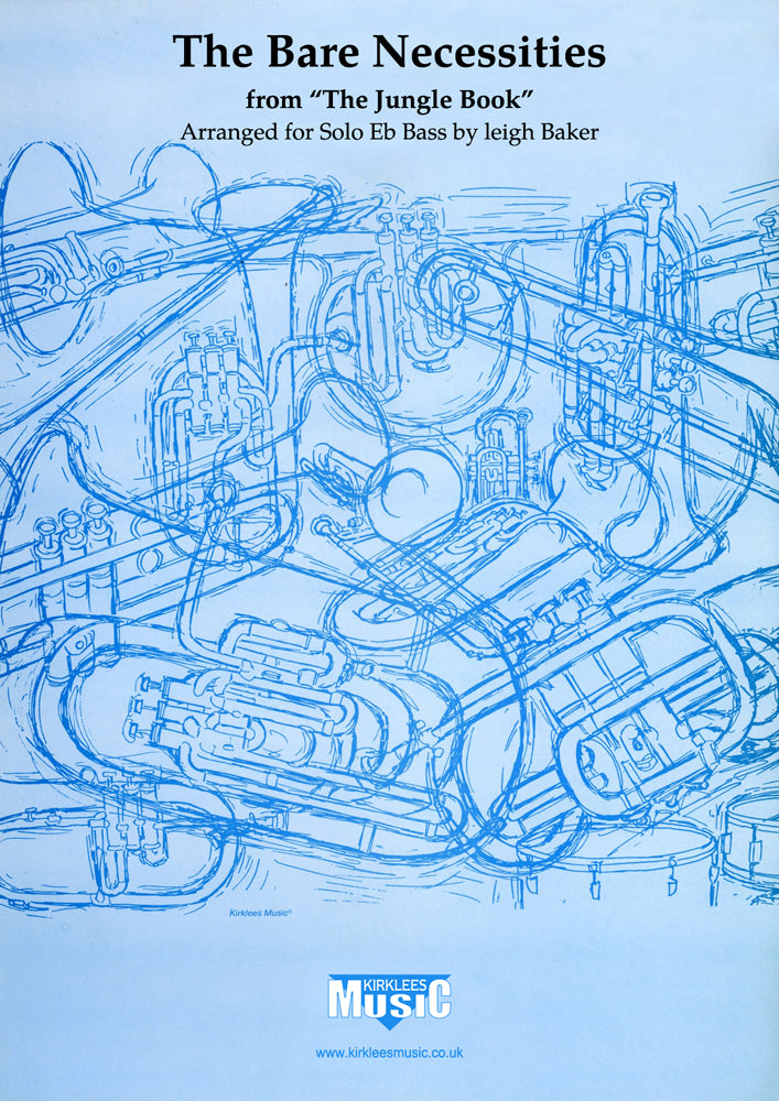 The Bare Necessities (Eb Bass Solo) - Parts & Score