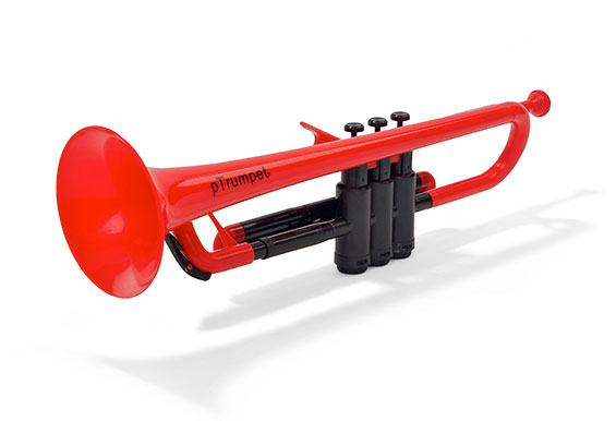 pTrumpet Plastic Bb Trumpet Outfit with Carry Case - Various Colours