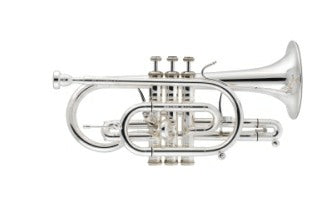 Stomvi Titán Bb Cornet - Model #5856 Copper Bell - Silver Plate