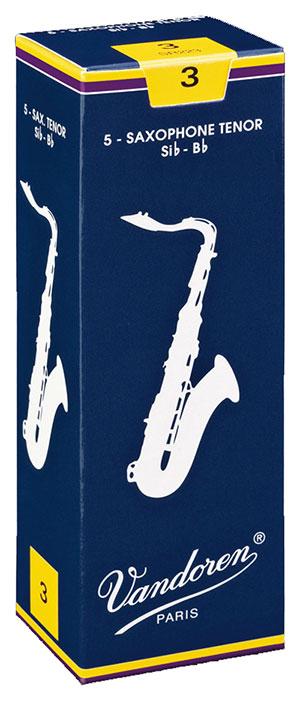 Vandoren Traditional - Tenor Sax Reeds - Box of 5