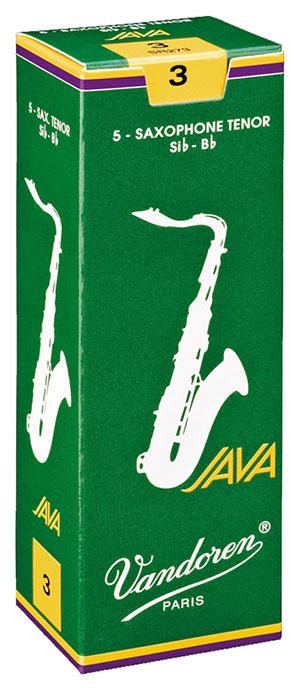 Vandoren JAVA - Tenor Sax Reeds - Box of 5