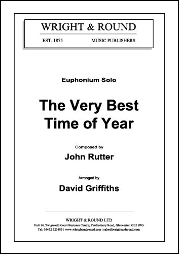 The Very Best Time Of Year (Euphonium Solo) - Parts & Score